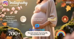 700+ Best Maternity Shoot Captions for Instagram for 2025