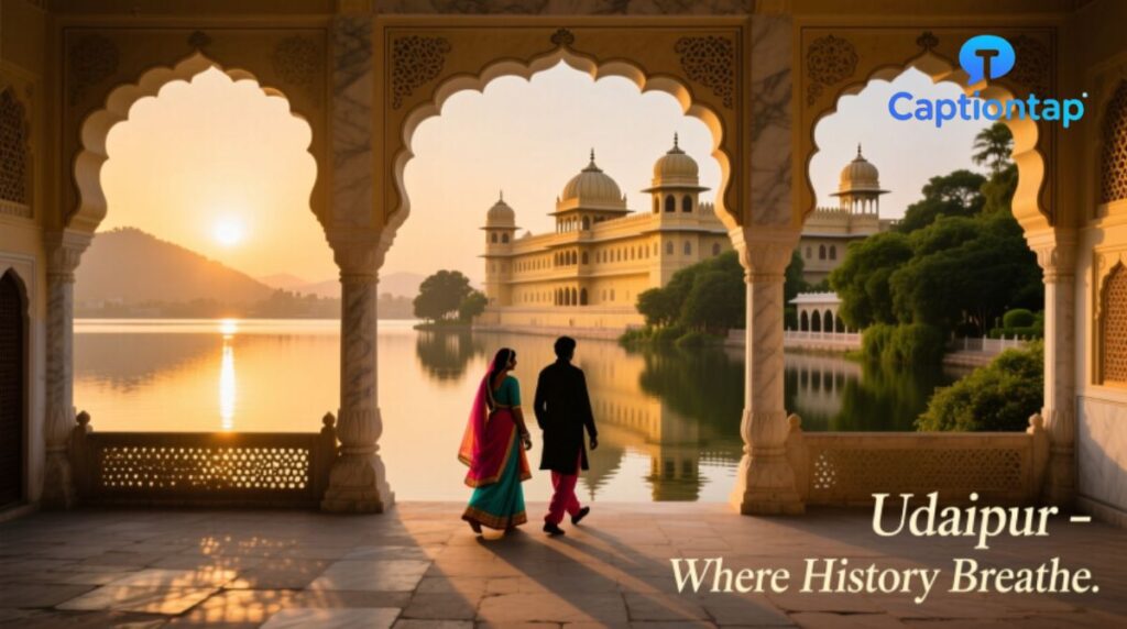 City Palace Udaipur Captions For Instagram