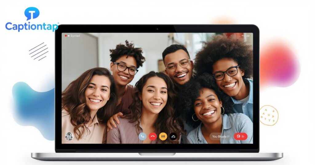 Video Call Captions With Friends