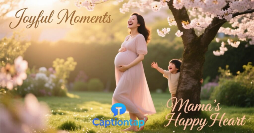 Joyful Moments Captions for Maternity