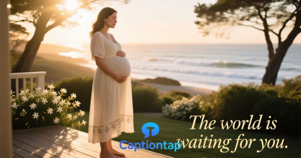 Radiant Maternity Captions for Moms-to-Be
