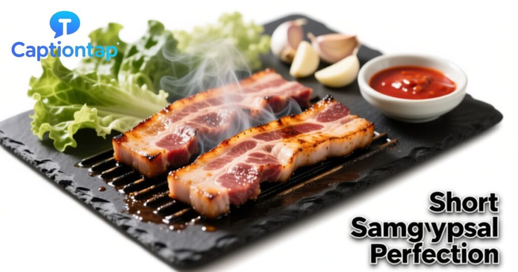 Short Samgyupsal Captions For Instagram