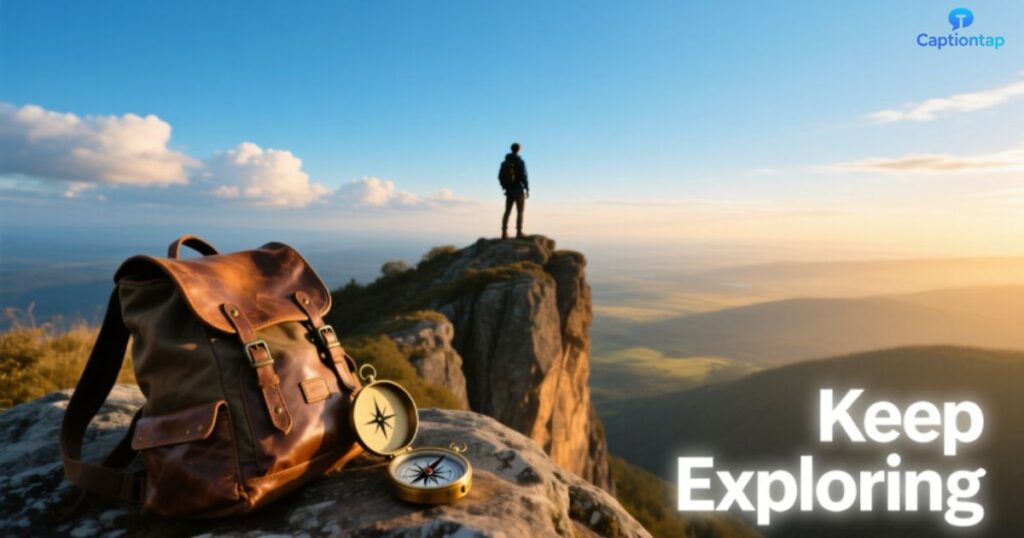 Adventure & Exploration Blue Sky Captions