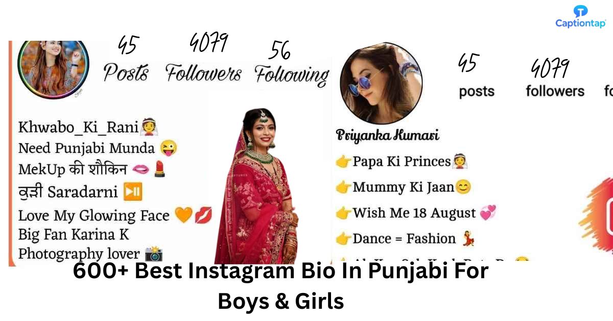 Instagram Bio In Punjabi