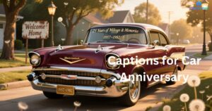 Captions for Car Anniversary