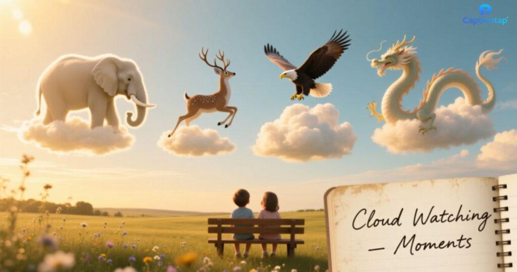 Captions for Cloud Watching Moments