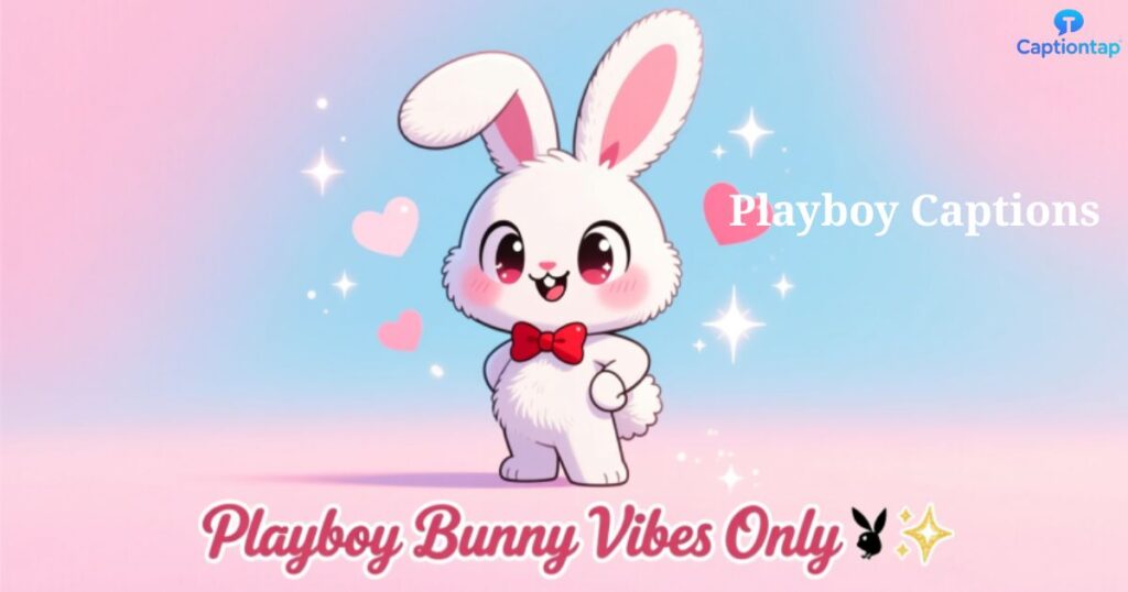 Cute Playboy Bunny Captions for Instagram