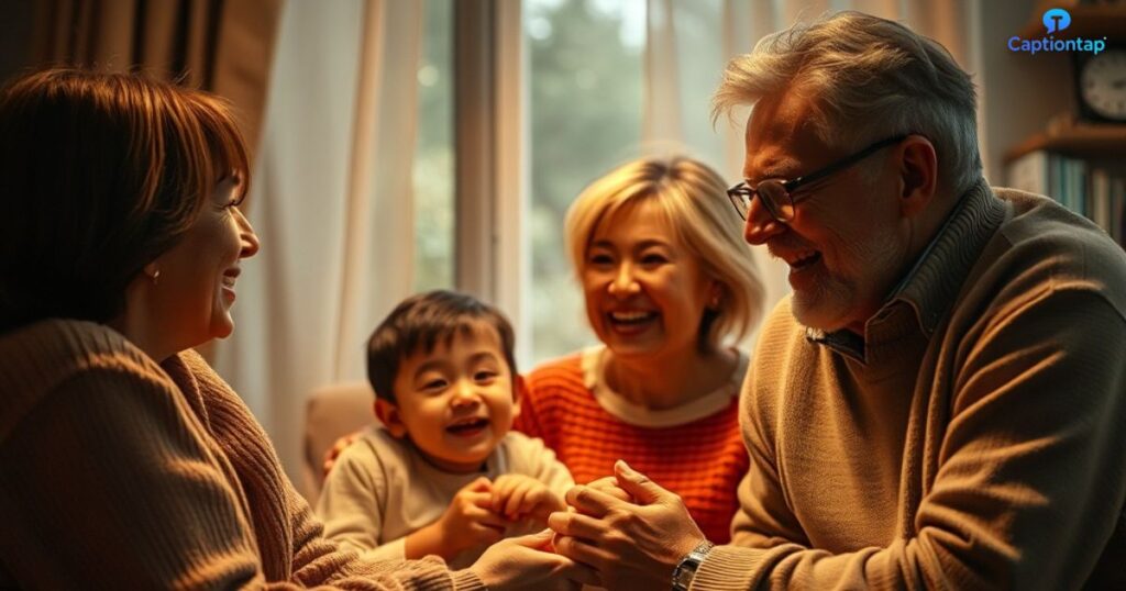 Nostalgic Family Captions: Reliving Memories