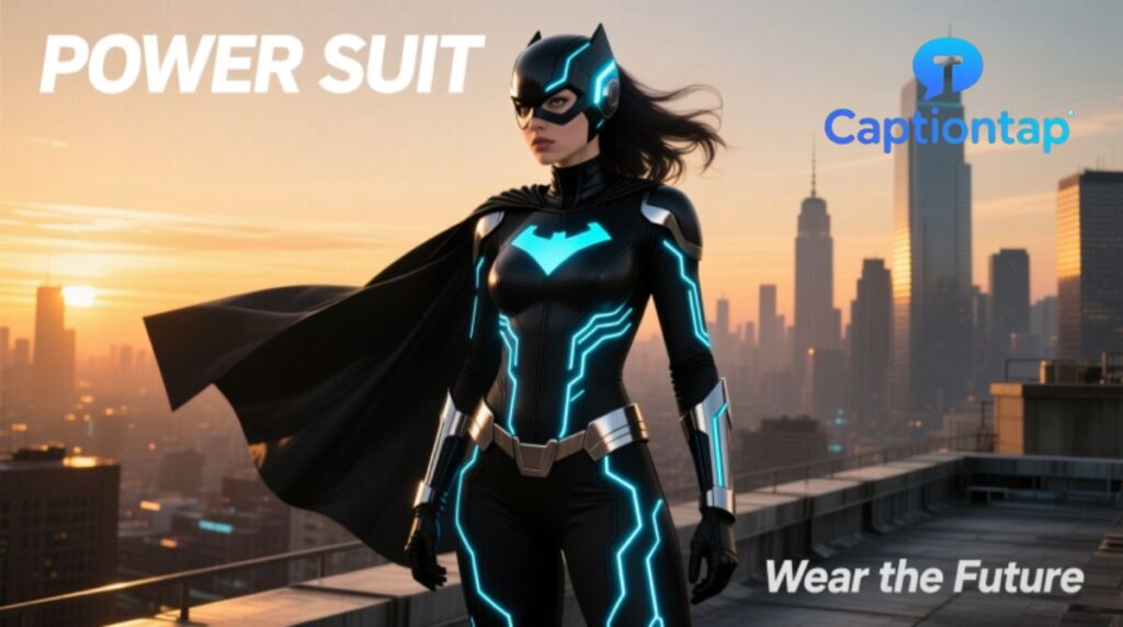 Power Suit Captions for Instagram