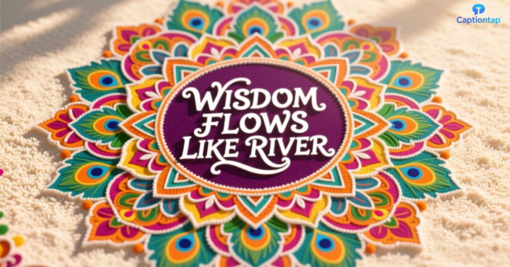 Rangoli Quotes in English