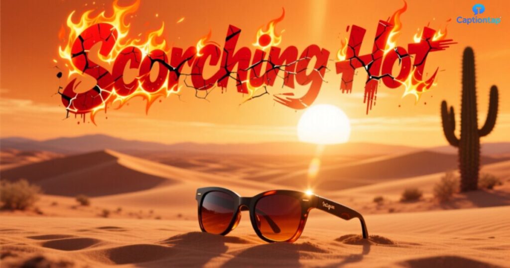 Scorching Hot Instagram Captions