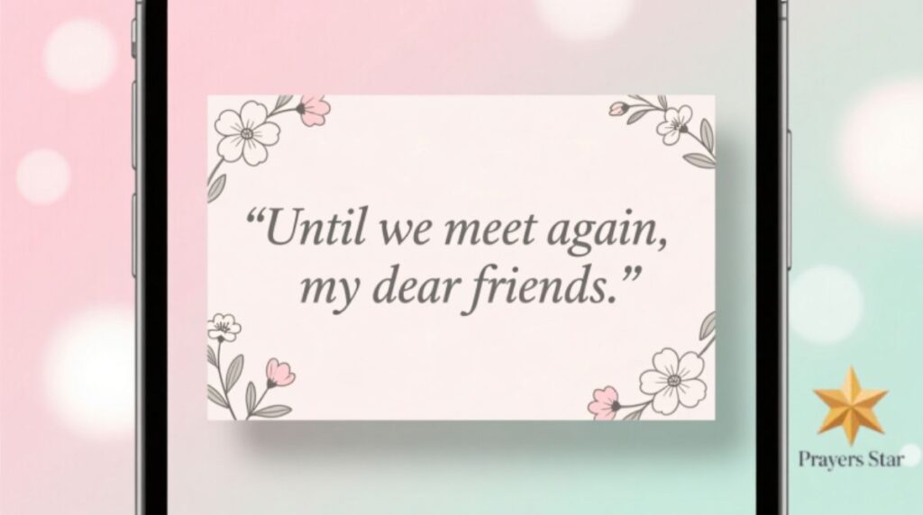 Short Farewell Captions for Instagram for Friends