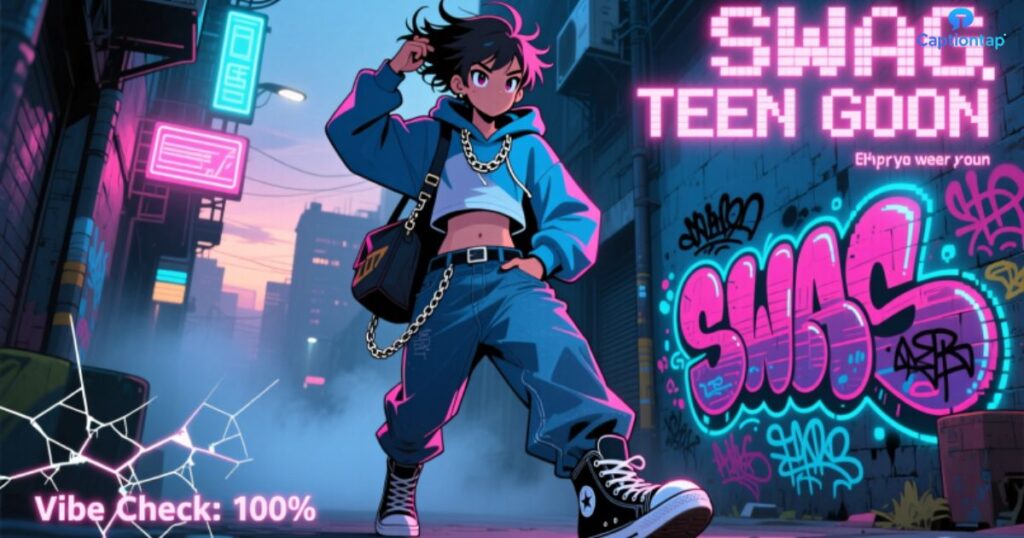 Swag Teen Goon Captions