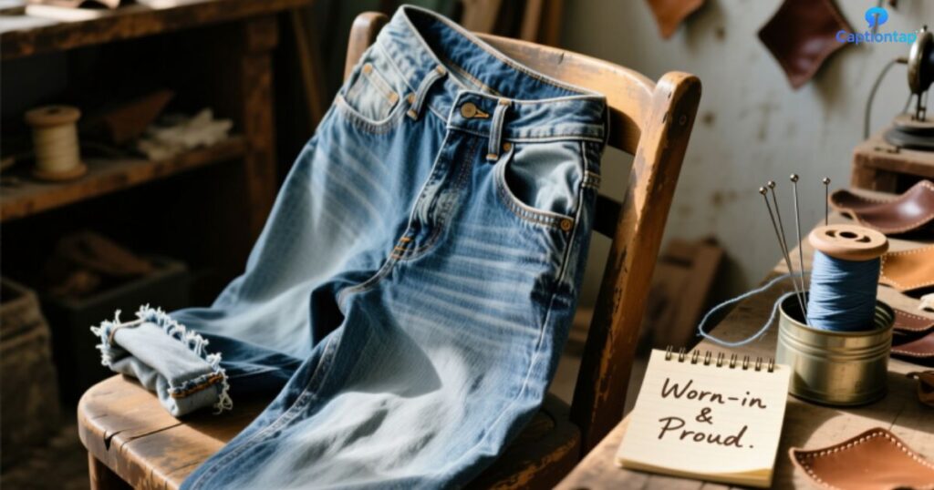 Vintage Denim Captions for Instagram