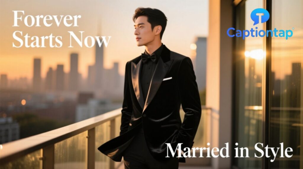 Wedding Suit Captions for Instagram