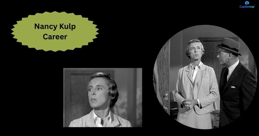 Nancy Kulp Career